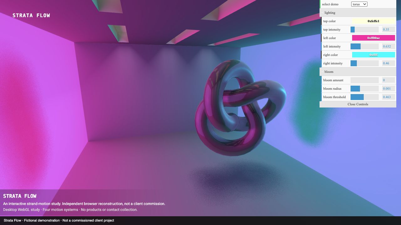 Strata Flow — demo preview